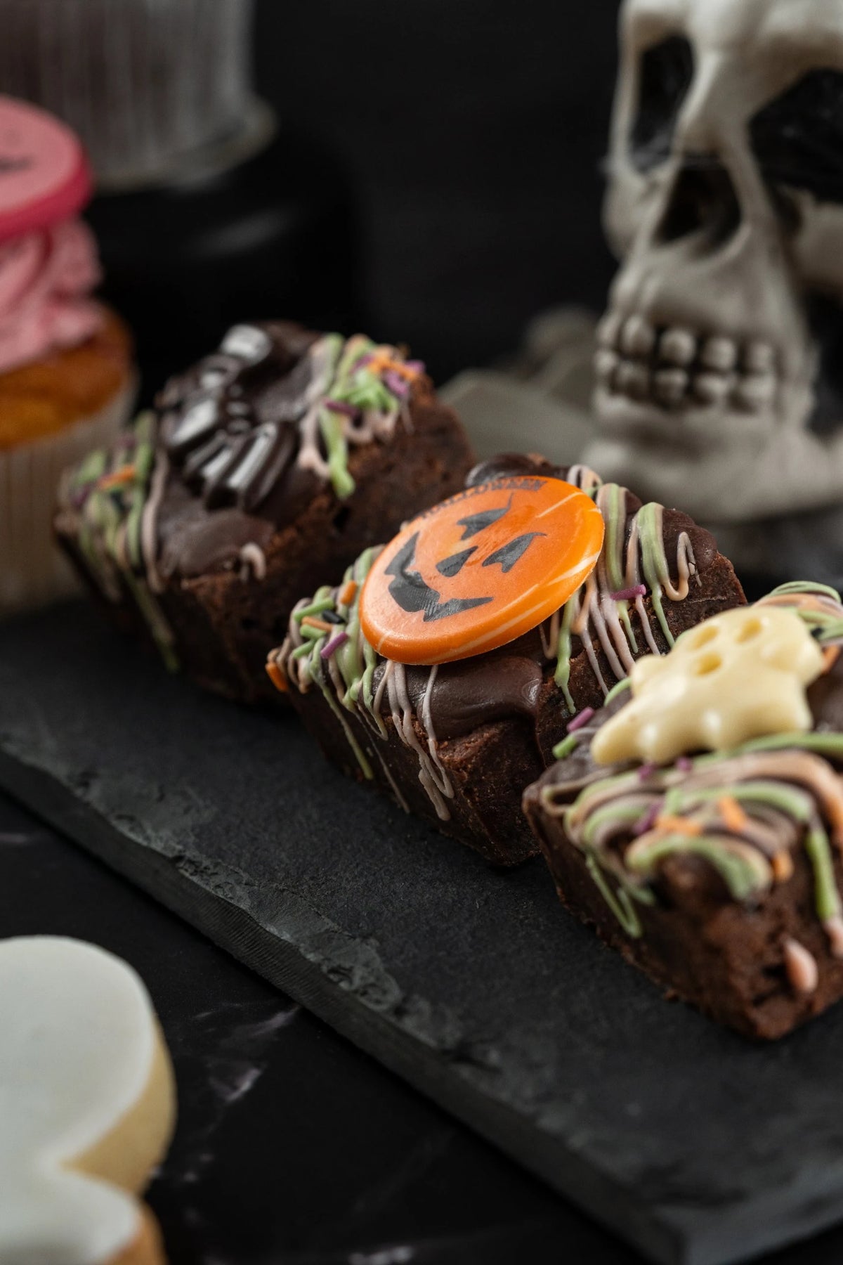 Halloween-Brownies